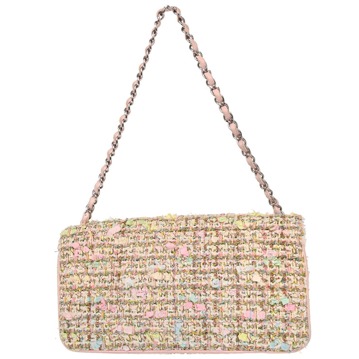 Chanel 2005-2006 White Tweed Handbag