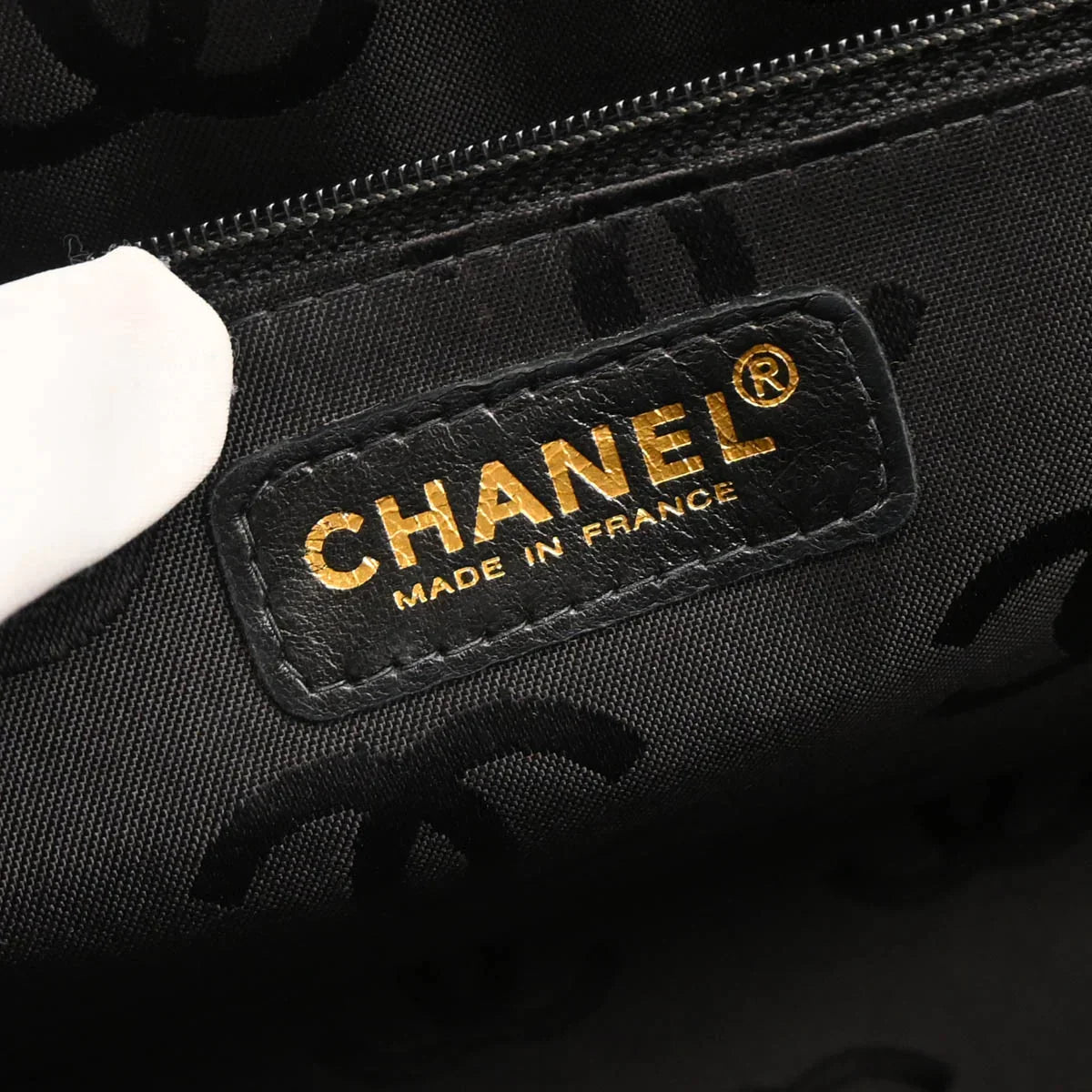 Chanel 2001-2003 Black Caviar Wild Stitch Choco Bar Chain Handbag