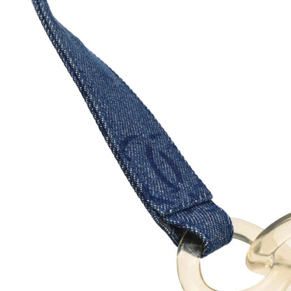 Chanel 2002-2003 Blue Denim Handbag