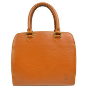 Louis Vuitton 1999 Brown Epi Pont Neuf Handbag M52058