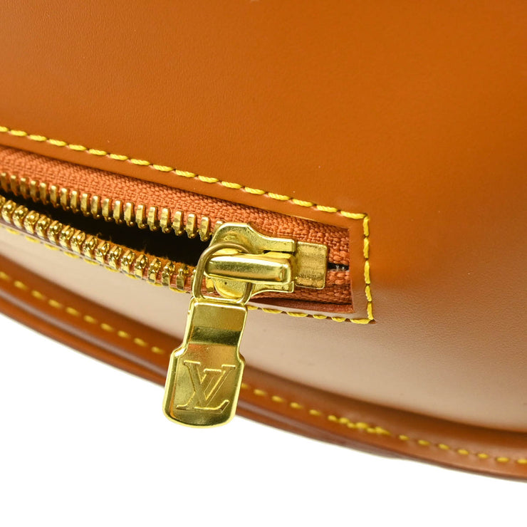 Louis Vuitton 1999 Brown Epi Pont Neuf Handbag M52058