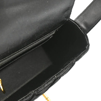 Chanel 1996-1997 Black Velvet Handbag