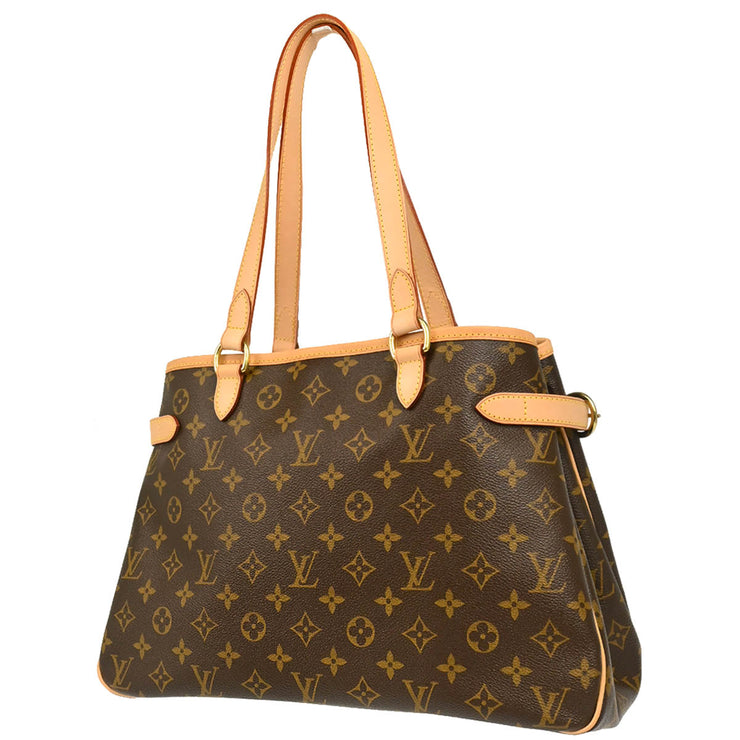 Louis Vuitton 2007 Monogram Batignolles Horizontal Tote Handbag M51154