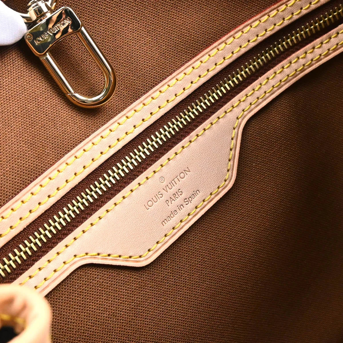 Louis Vuitton 2007 Monogram Batignolles Horizontal Tote Handbag M51154