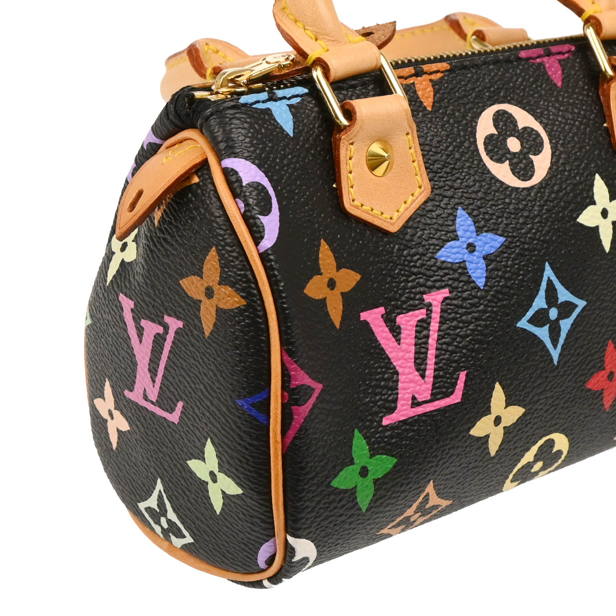 Louis Vuitton 2003 Multicolor Mini Speedy 2way Shoulder Handbag M92644