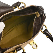 Salvatore Ferragamo Beige Canvas Gancini 2way Shoulder Handbag