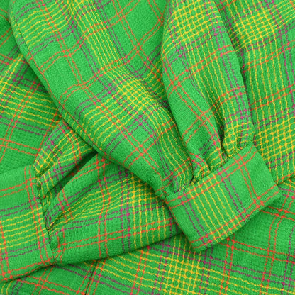Yves Saint Laurent Setup Suit Jacket Skirt Green #M #L