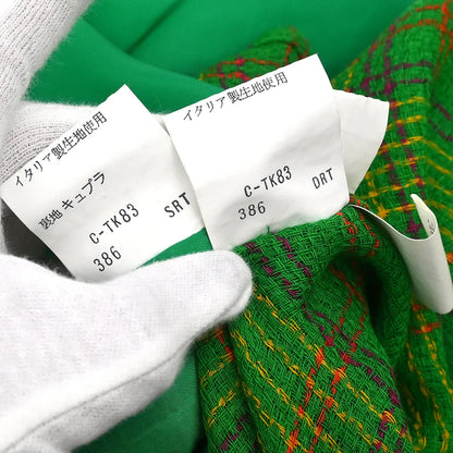 Yves Saint Laurent Setup Suit Jacket Skirt Green #M #L