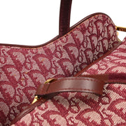 Christian Dior 2002 Bordeaux Trotter Saddle Handbag