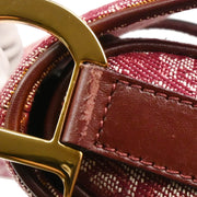 Christian Dior 2002 Bordeaux Trotter Saddle Handbag