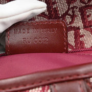 Christian Dior 2002 Bordeaux Trotter Saddle Handbag