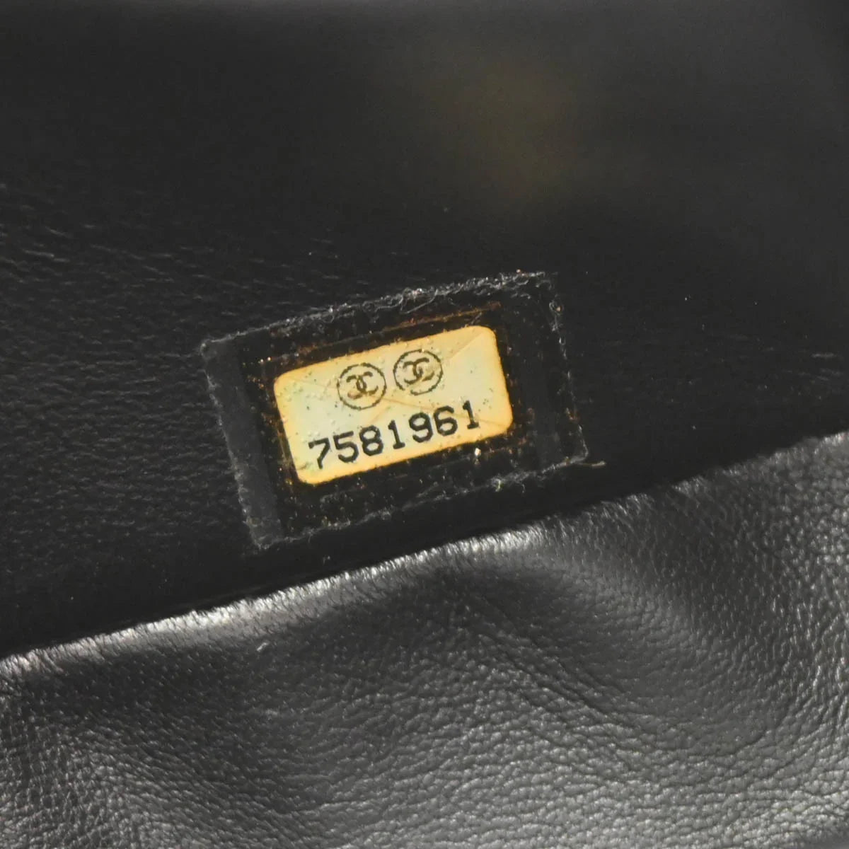 Chanel 2001-2003 Patent Leather Camellia Cutout East West Bag