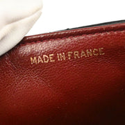 Chanel 1989-1991 Black Lambskin Classic Square Flap Shoulder Bag