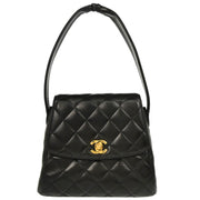 Chanel 1996-1997 Black Lambskin Handbag