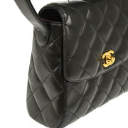 Chanel 1996-1997 Black Lambskin Handbag