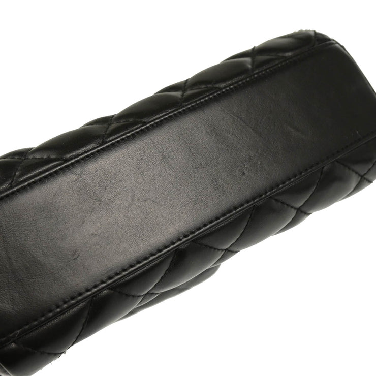 Chanel 1996-1997 Black Lambskin Handbag