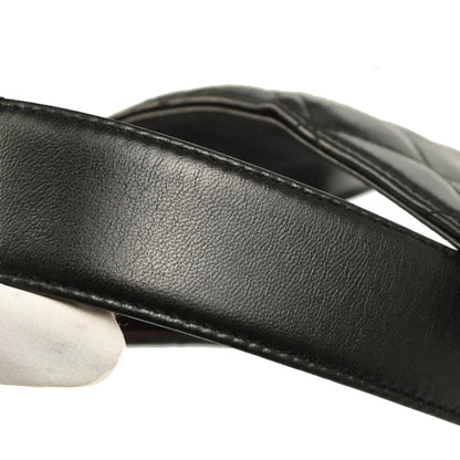 Chanel 1996-1997 Black Lambskin Handbag