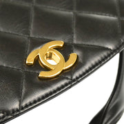 Chanel 1996-1997 Black Lambskin Handbag