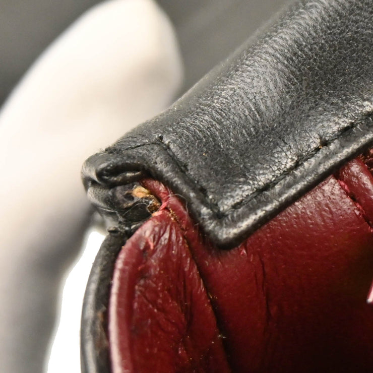 Chanel 1996-1997 Black Lambskin Handbag