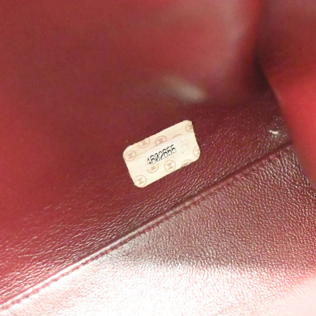 Chanel 1996-1997 Black Lambskin Handbag