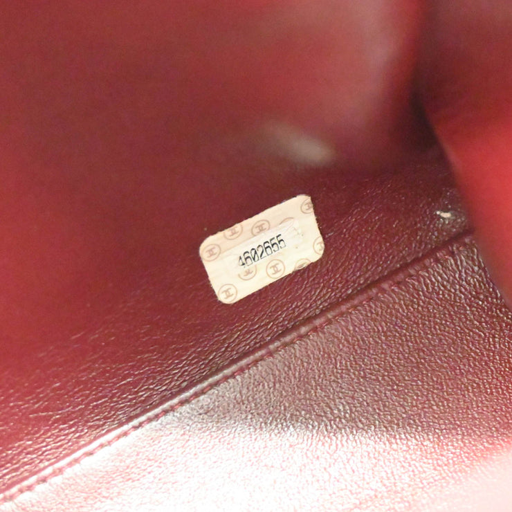 Chanel 1996-1997 Black Lambskin Handbag
