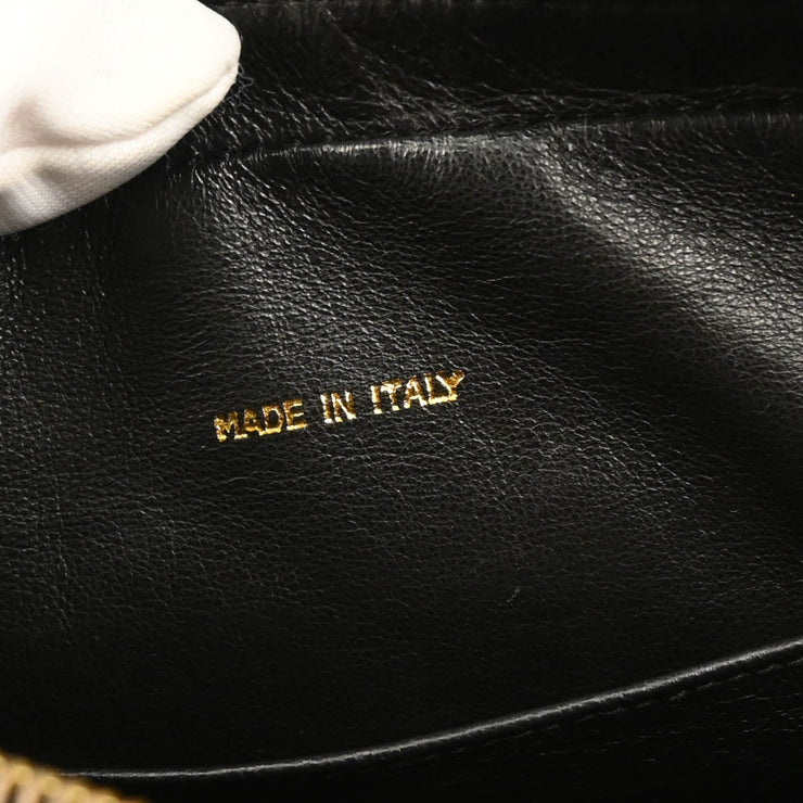Chanel 1991-1994 Black Lambskin Camera Bag Small