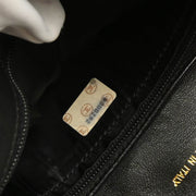 Chanel 1991-1994 Black Lambskin Camera Bag Small
