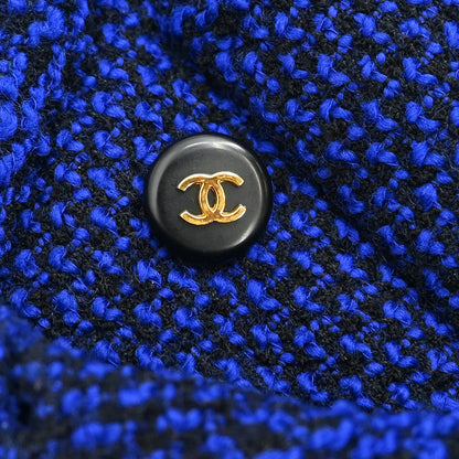Chanel 1995 Double Breasted Jacket Navy #38