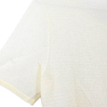 Chanel 1999 Short Sleeve Top White #42