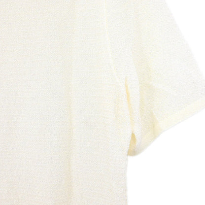 Chanel 1999 Short Sleeve Top White #42