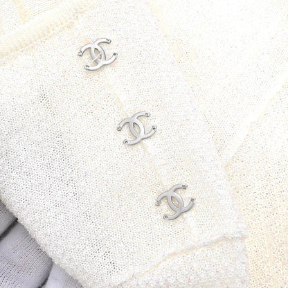 Chanel 1999 Short Sleeve Top White #42