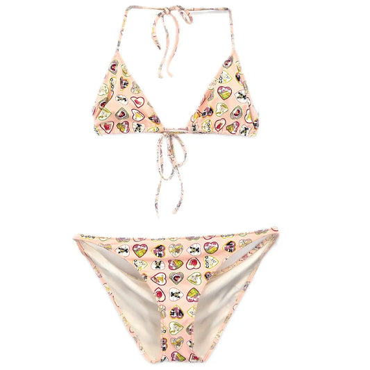 Chanel 2006 Swimwear Swimsuit Bikini Pink #38