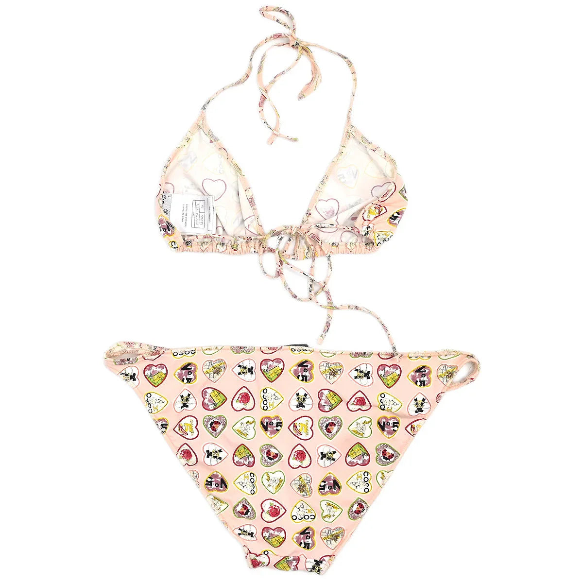 Chanel 2006 Swimwear Swimsuit Bikini Pink #38