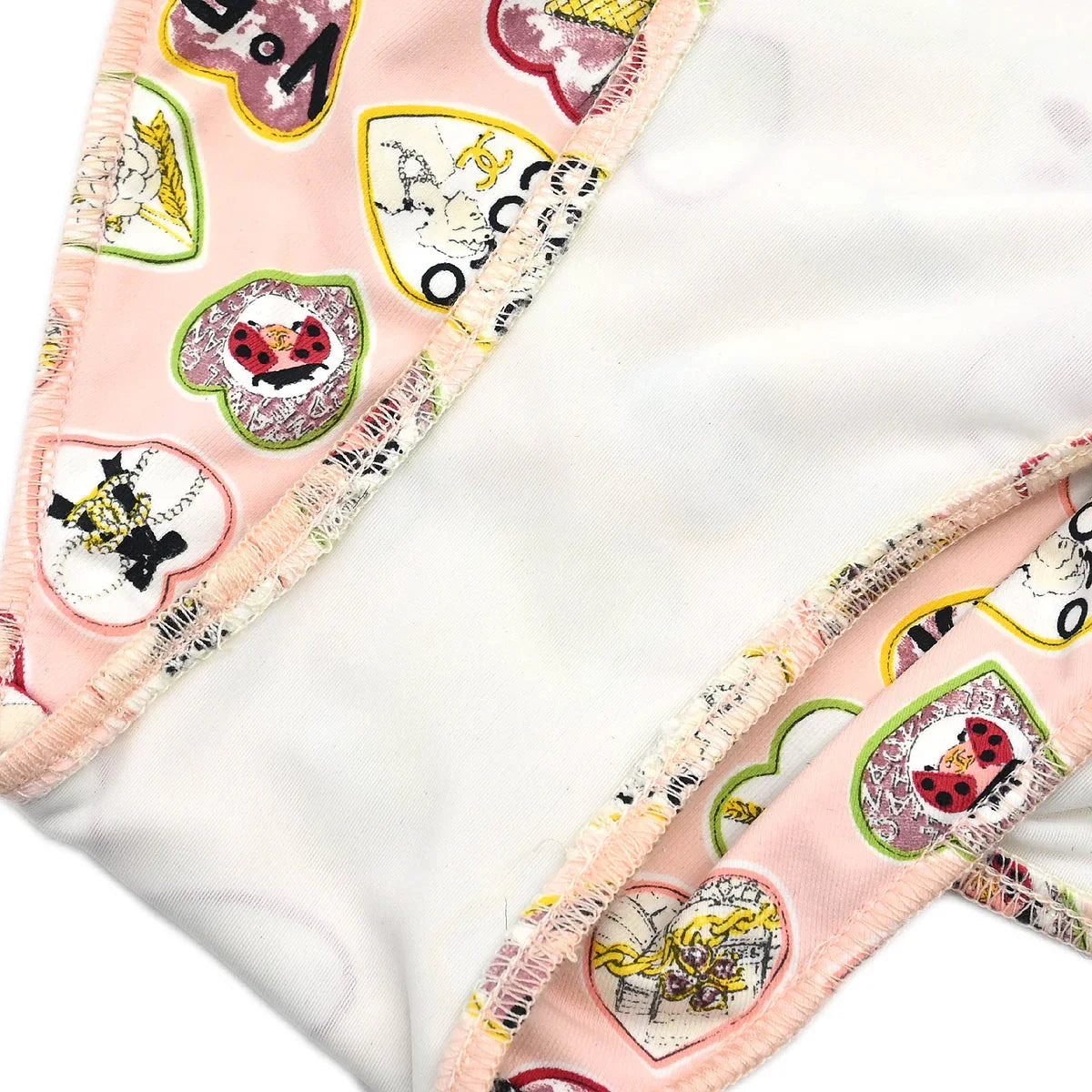 Chanel 2006 Swimwear Swimsuit Bikini Pink #38