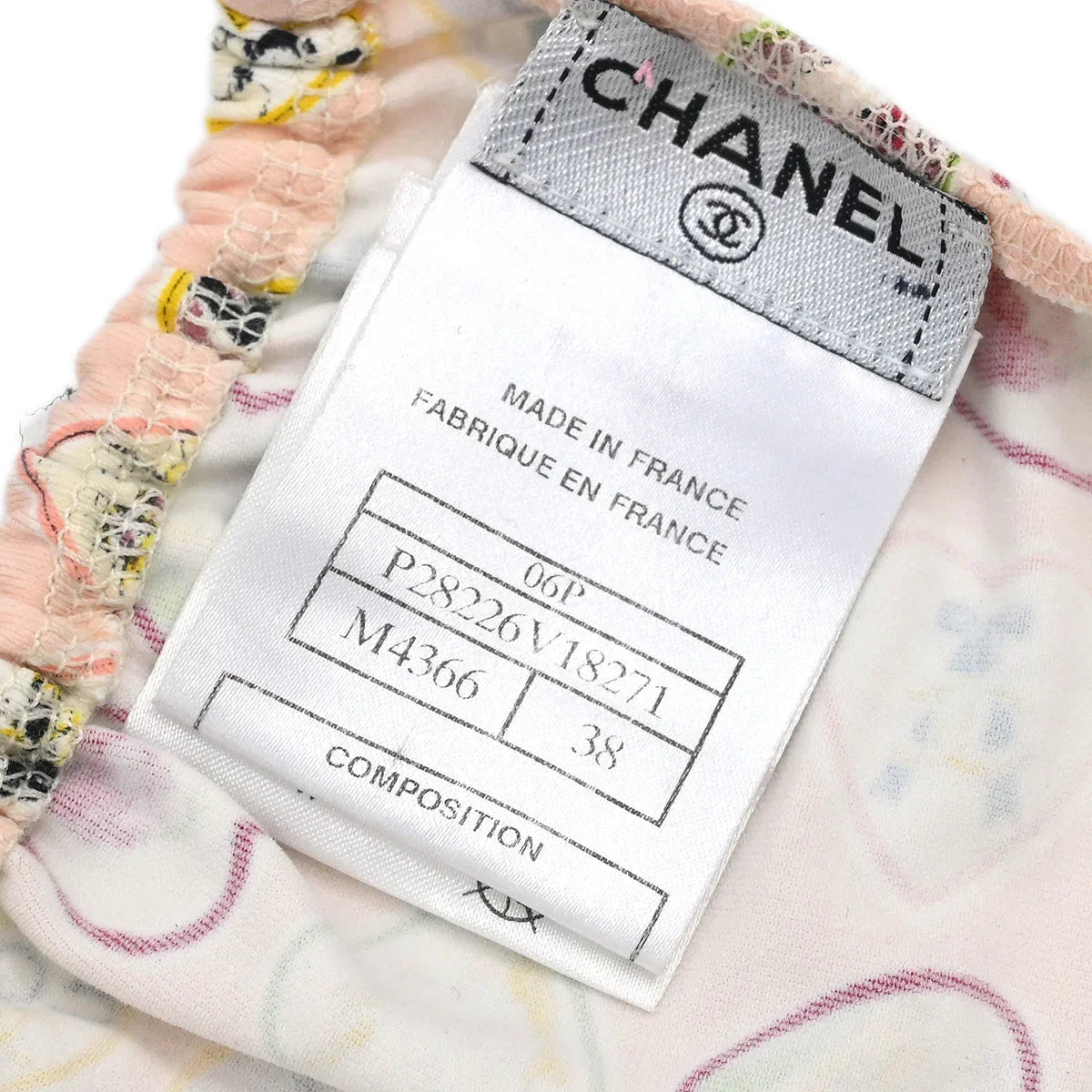 Chanel 2006 Swimwear Swimsuit Bikini Pink #38