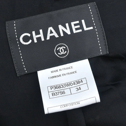 Chanel 2009 Double Breasted Jacket Black #34