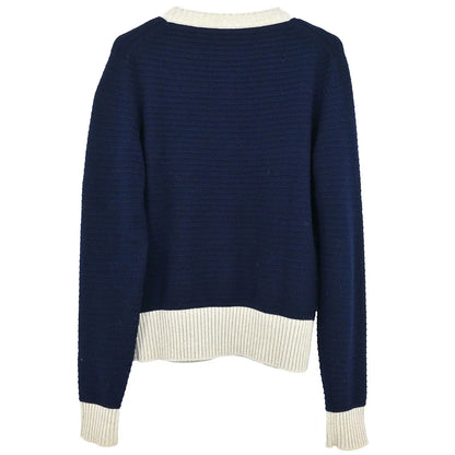 Chanel 2008 Cardigan Navy #40