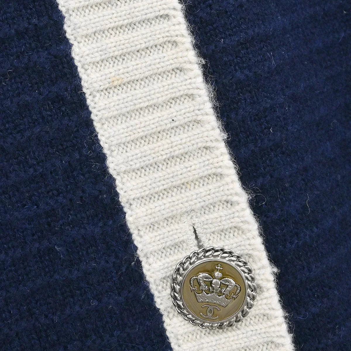 Chanel 2008 Cardigan Navy #40