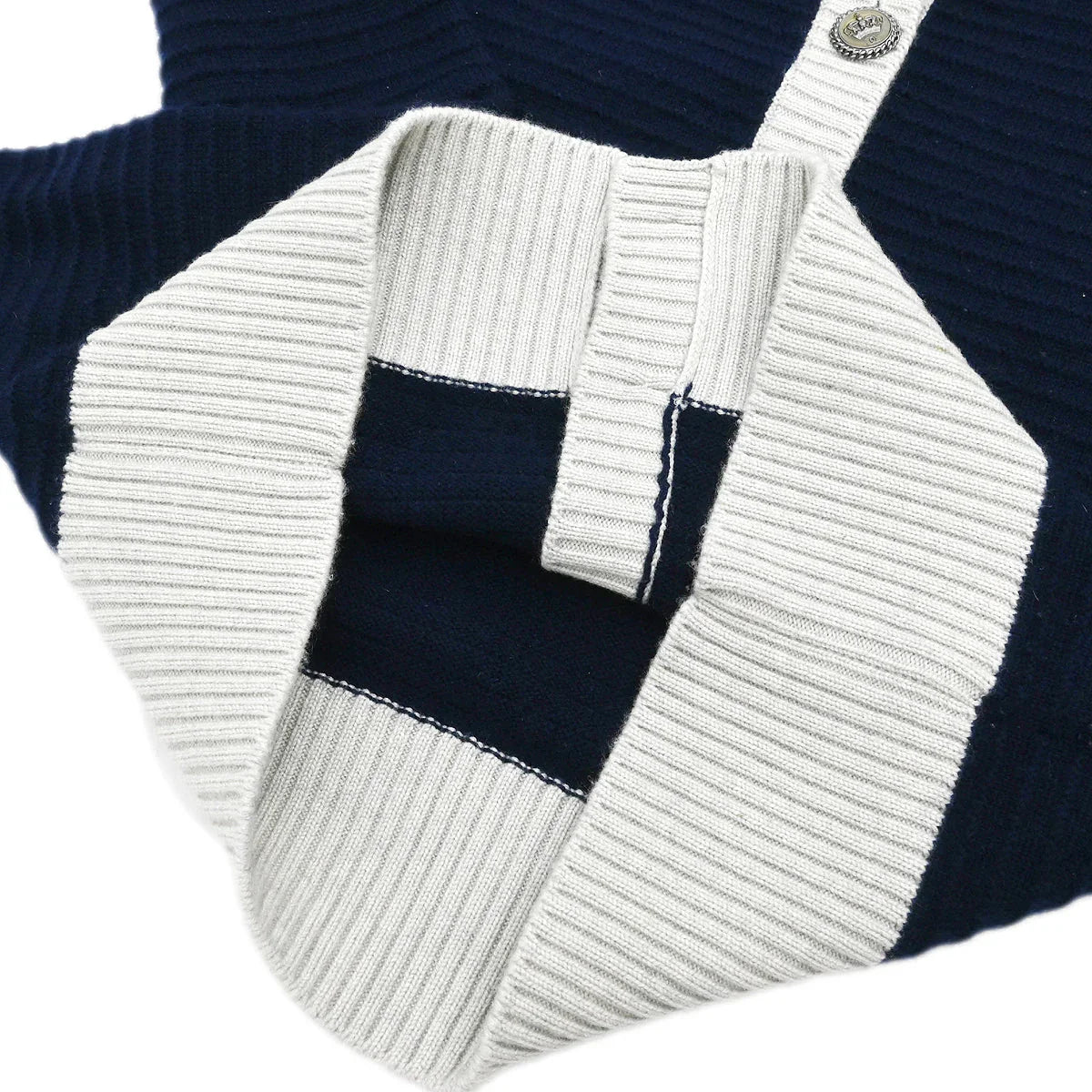Chanel 2008 Cardigan Navy #40