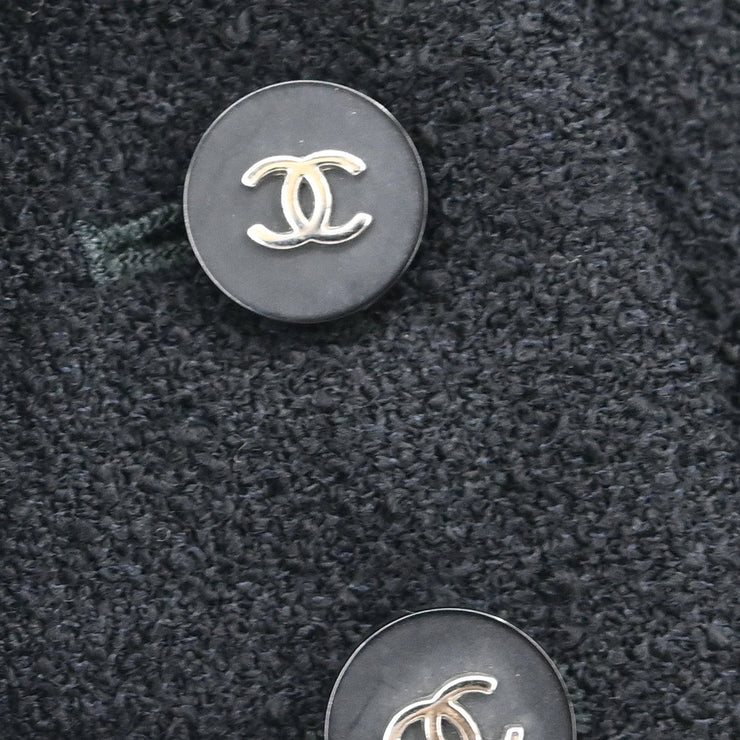 Chanel 1996 Setup Suit Jacket Skirt Black #38
