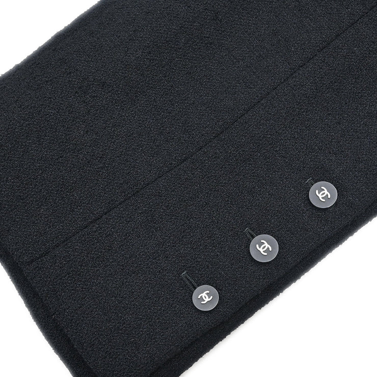 Chanel 1996 Setup Suit Jacket Skirt Black #38