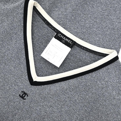Chanel 1998 Sleeveless Dress Gray #38