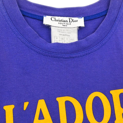 Christian Dior 2001 J'adore Dior Sleeveless Top Purple #36