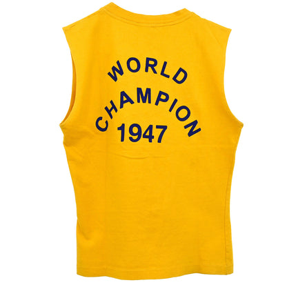 Christian Dior 2001 J'adore Dior Sleeveless Top Yellow #38