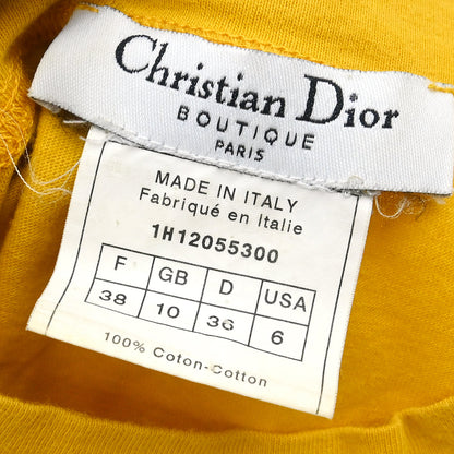 Christian Dior 2001 J'adore Dior Sleeveless Top Yellow #38