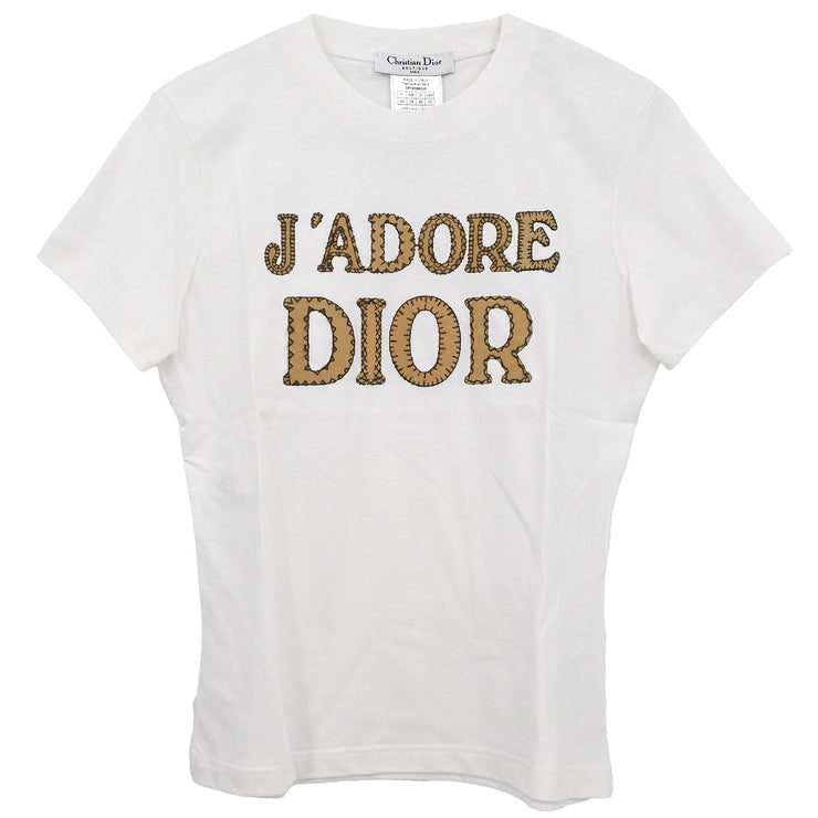 Christian Dior 2003 J’adore Dior T-shirt White #42