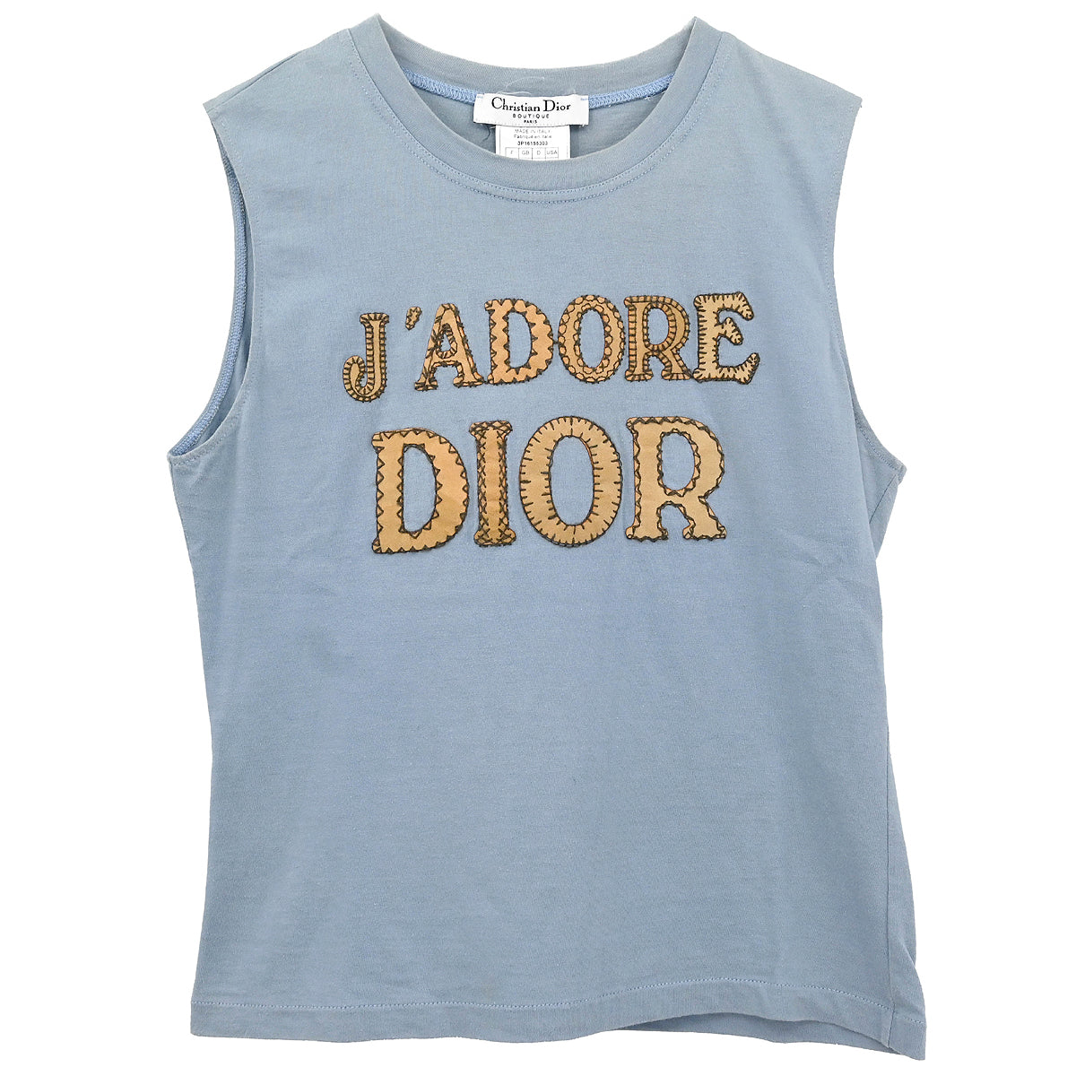 Christian Dior 2003 J'adore Dior Sleeveless Top #40 – AMORE