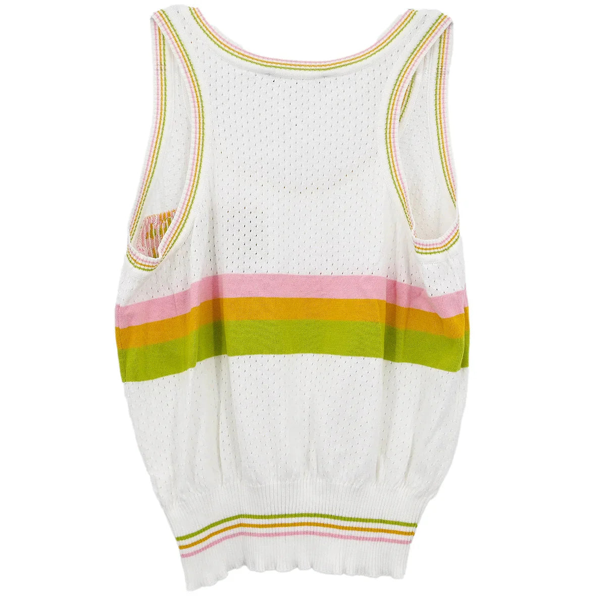 Christian Dior 2004 Sleeveless Tank Top White #38