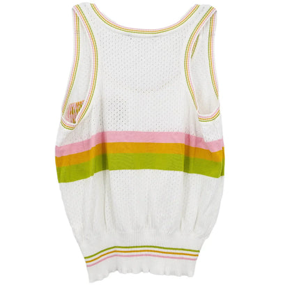 Christian Dior 2004 Sleeveless Tank Top White #38