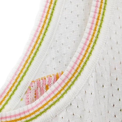 Christian Dior 2004 Sleeveless Tank Top White #38